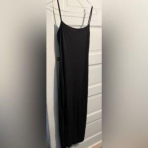 Long black dress